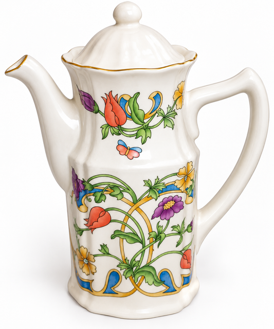 Vintage Mason's Ironstone Bridgemere 1988 Lidded Coffee Pot – Marsten-Mandrajji
