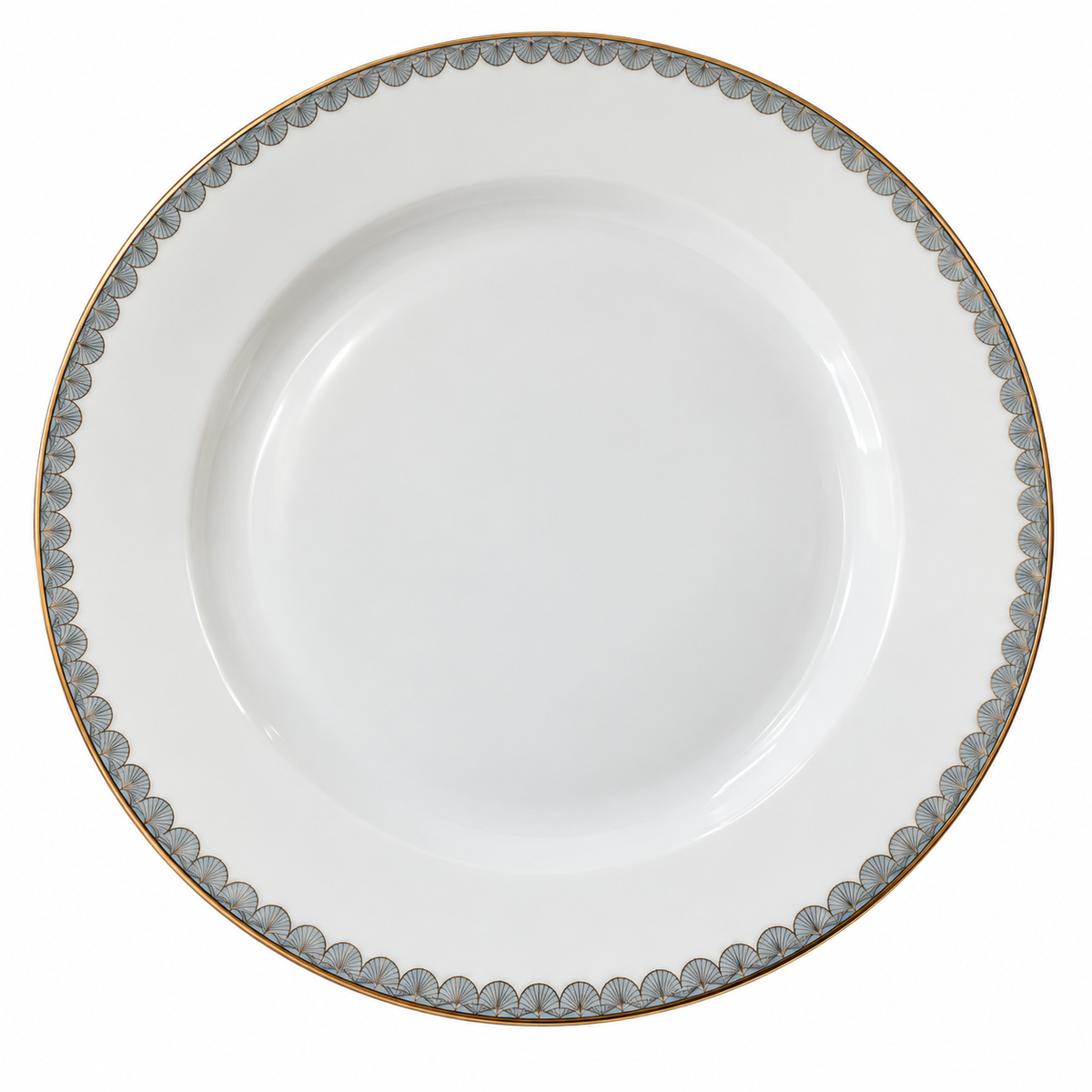 Royal Worcester Blue Lily Dinner Plate 10.25 Inch Fine Bone China T1904