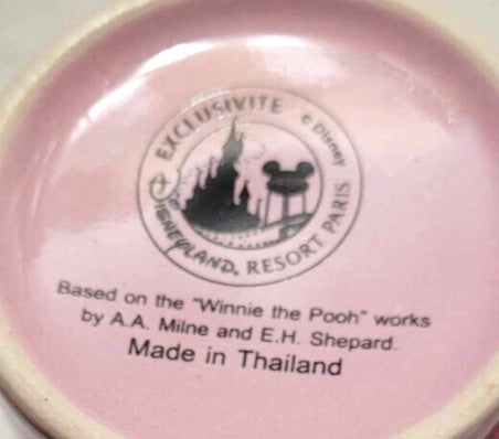 Disneyland Paris Exclusive Piglet Butterfly Handle Mug – Winnie the Pooh
