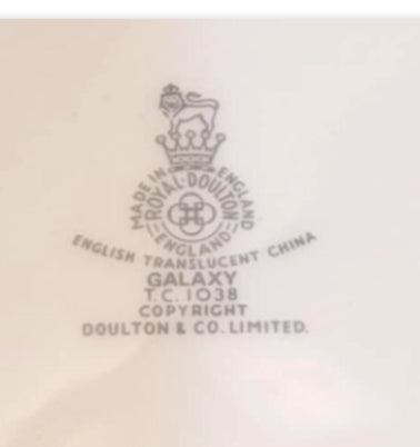 Royal Doulton Galaxy TC1038 Lidded Serving Dish – Vintage English China