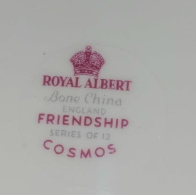 Royal Albert Friendship Series Cosmos Salad Plate – 8"