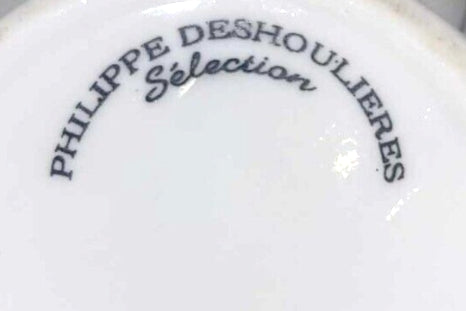 Philippe Deshoulieres Selection French Porcelain Condiment Set