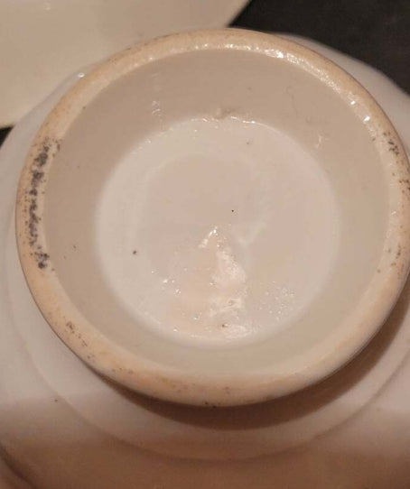 Attributed H&R Daniel Early 19th-Century Porcelain Cup & Saucer