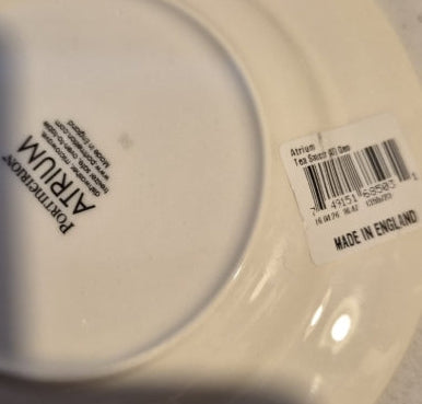 Portmeirion Atrium Tea Saucer 6.1" – Made in England