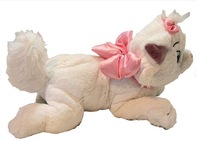 Disney Parks Marie The Aristocats 15" Plush Disneyland Walt Disney World