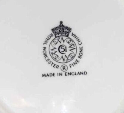 Royal Worcester Golden Harvest Set of 6 Fine Bone China Dinner Plates 10"