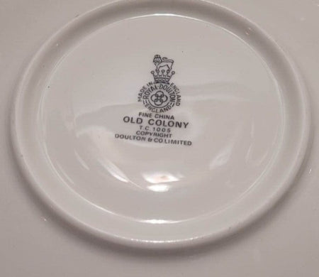 Royal Doulton Old Colony TC1005 Tea Cups & Saucers – Set of 2