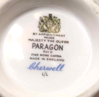 Paragon Cherwell ¼ Pint Milk Jug / Creamer – English Fine Bone China