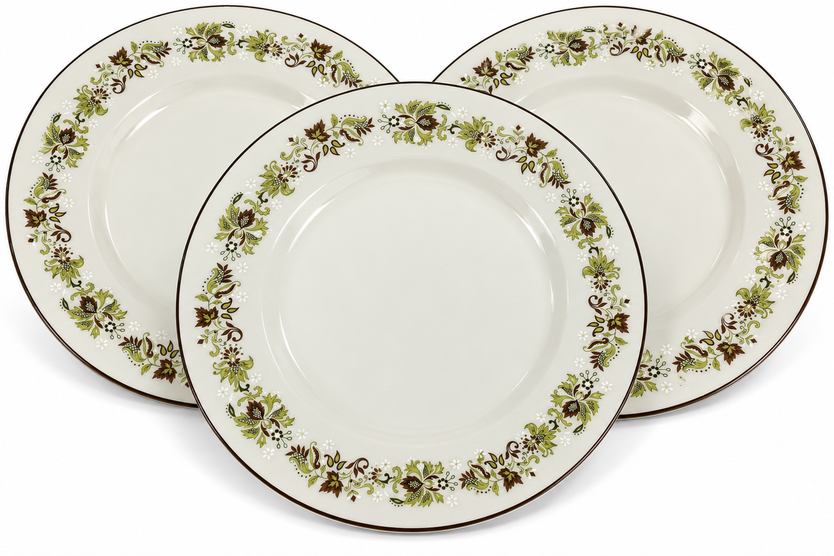 Vintage Royal Doulton Vanity Fair TC1043 6-Piece Plate Set – 1969–79