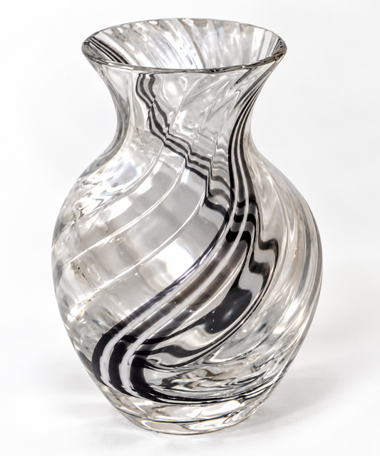 Caithness Glass Flamenco Midnight Vase – Colin Terris c.1987