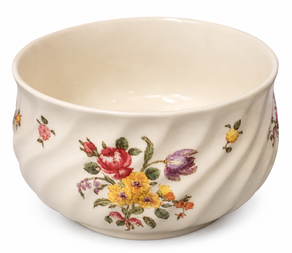 Royal Doulton Old Leeds Sprays D6203 Floral Sugar Bowl England