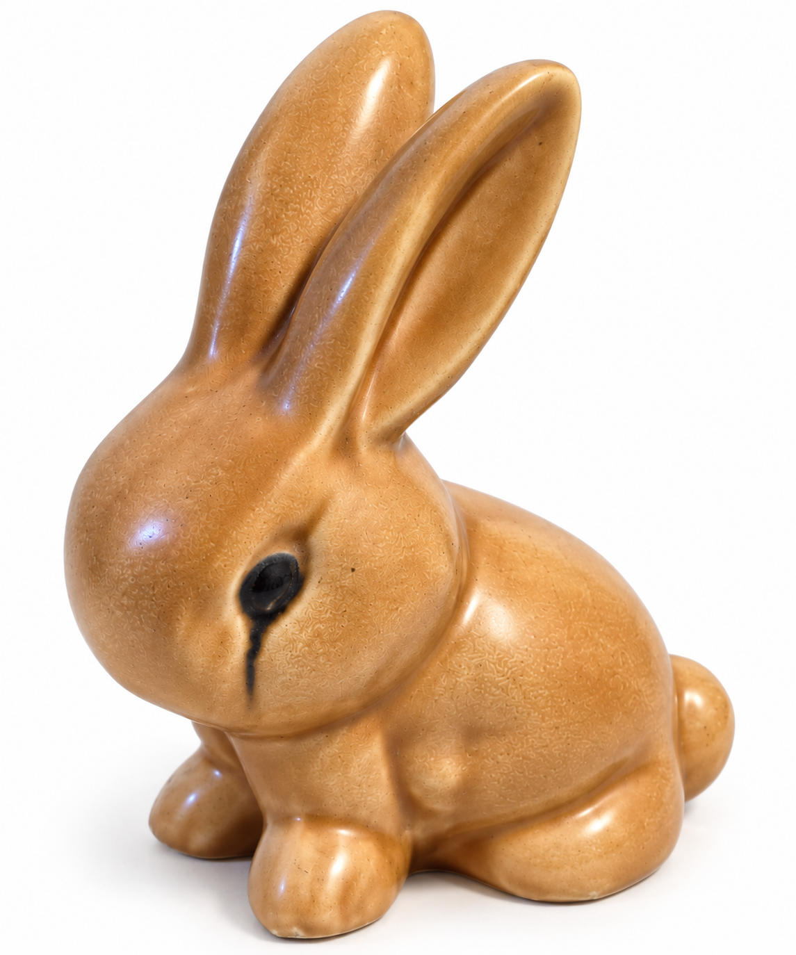 Vintage Wadeheath Flaxman Ware No. 305 Tan Rabbit Figurine – 5.5"