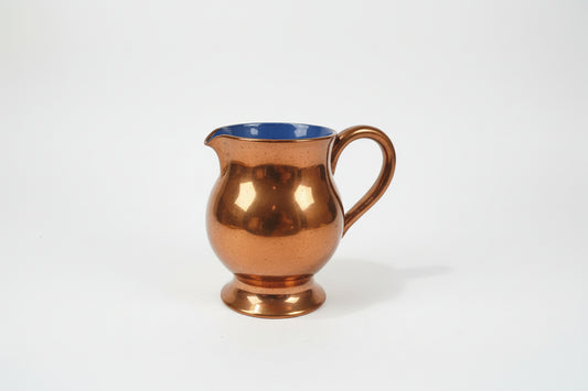 creigiau pottery copper lustre jug